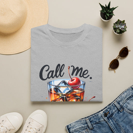 Call Me Old Fashioned T-Shirt β Retro Cocktail Graphic Tee