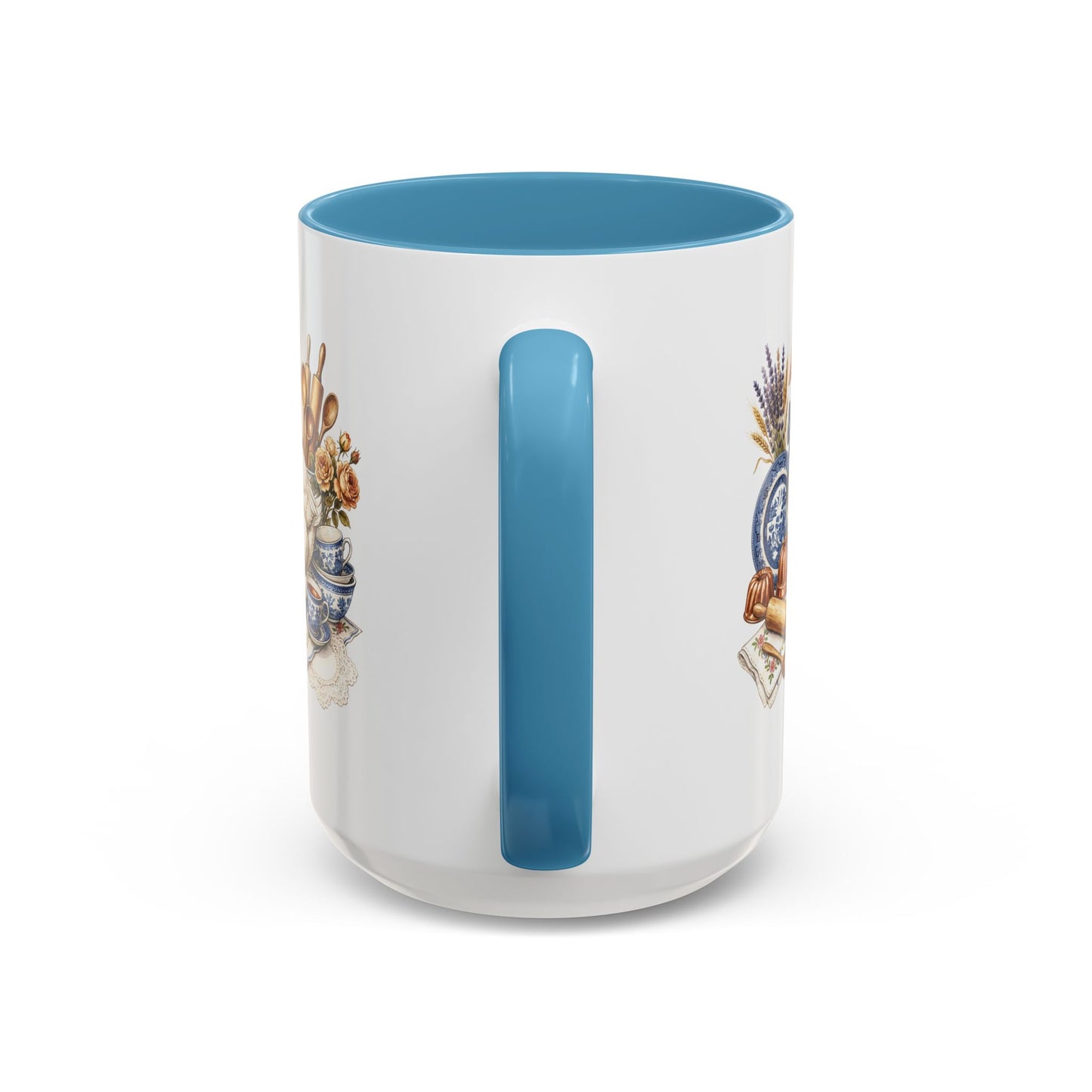 Goose with Tea Set Accent Coffee Mug | Country Kitchen