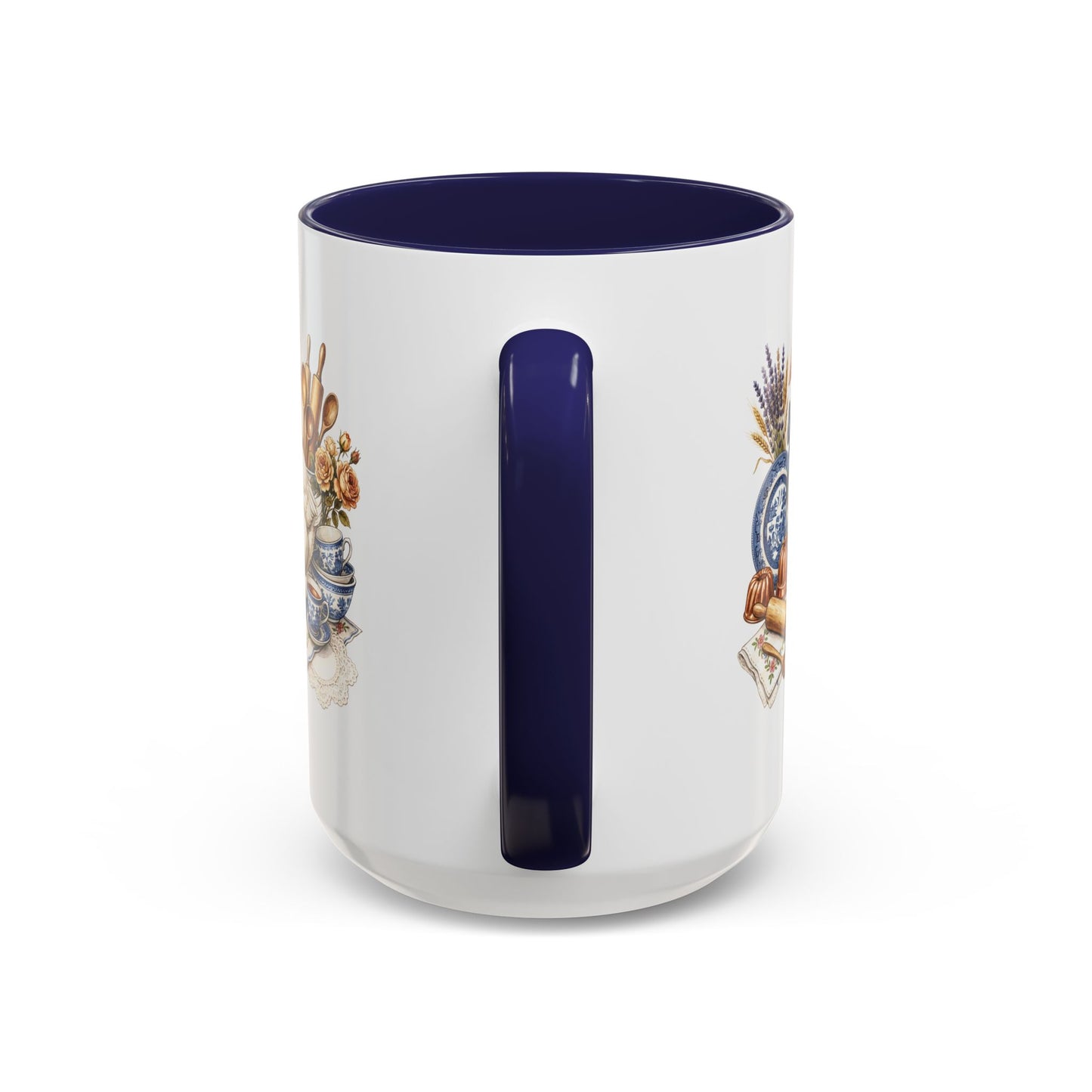 Goose with Tea Set Accent Coffee Mug | Country Kitchen