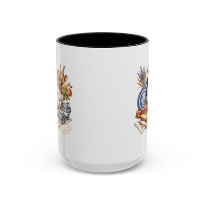 Goose with Tea Set Accent Coffee Mug | Country Kitchen