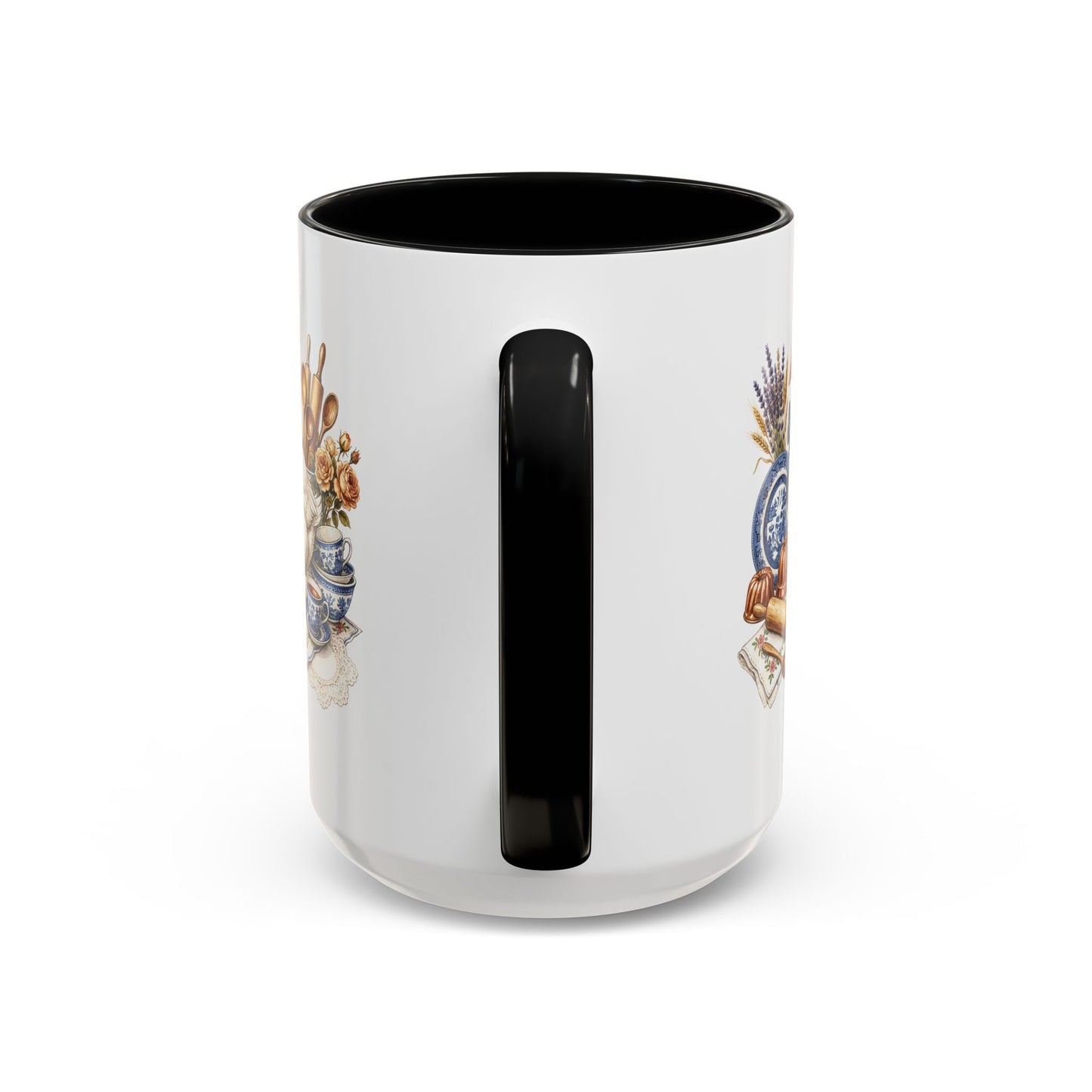 Goose with Tea Set Accent Coffee Mug | Country Kitchen