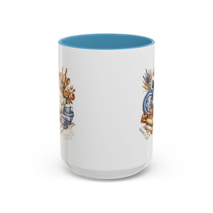 Goose with Tea Set Accent Coffee Mug | Country Kitchen