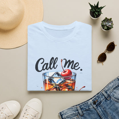 Call Me Old Fashioned T-Shirt — Retro Cocktail Graphic Tee