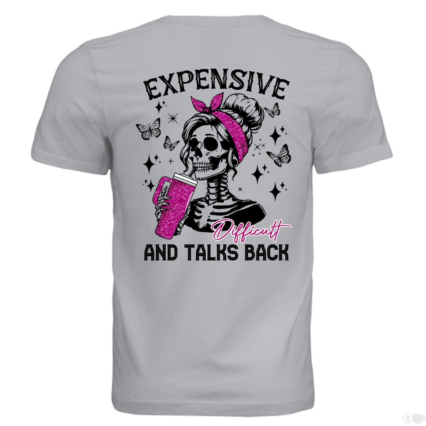 Solid Athletic Grey - BACK