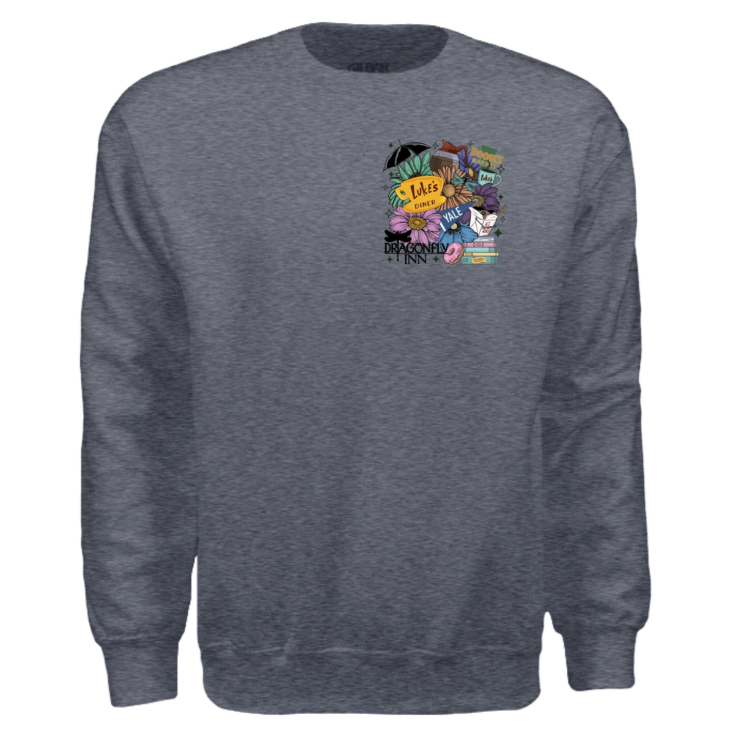 Heather Sport Dark Navy - FRONT