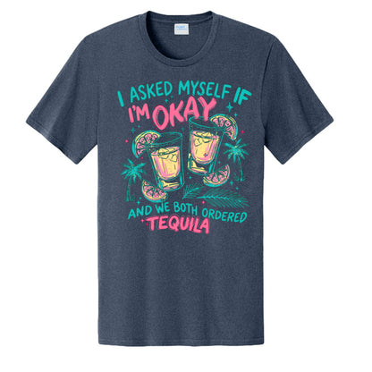 Heather Navy - PC43 - FRONT