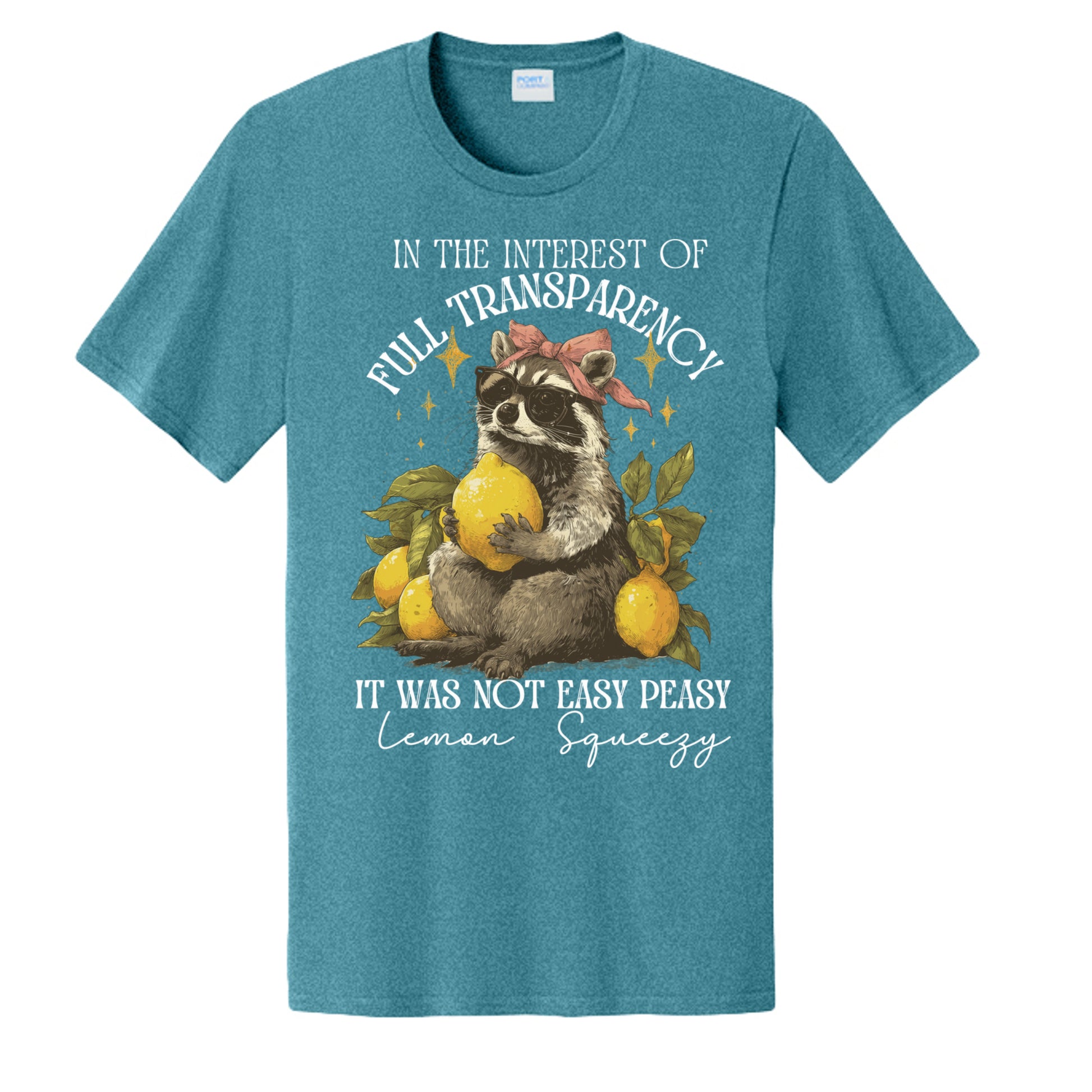 Vivid Teal Heather - PC43 - FRONT