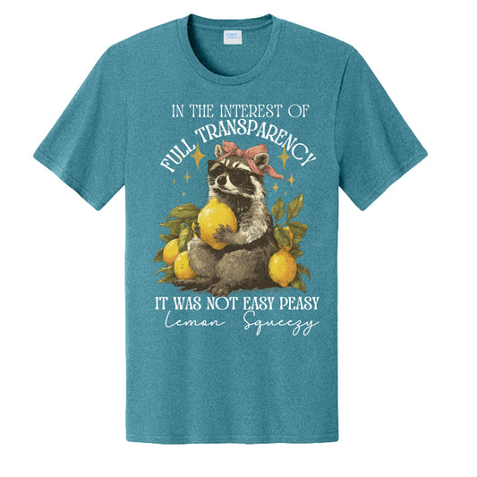 Vivid Teal Heather - PC43 - FRONT